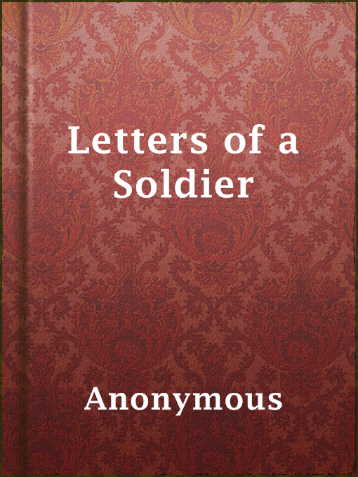 Cover image for Letters of a Soldier